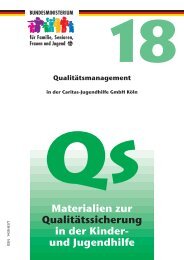 Qs 18 Qualitätsmanagement in der Caritas-Jugendhilfe - Univation