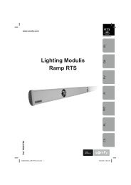 Lighting Modulis Ramp RTS - Univers