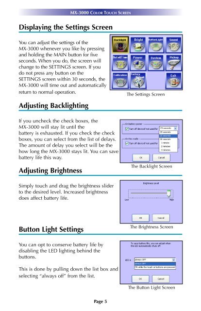 MX3000 Owners Manual - URC - Universal Remote Control