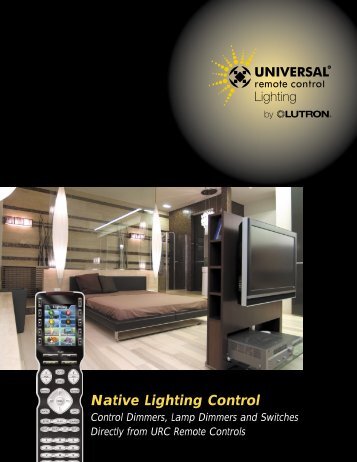 Native Lighting Control - Universal Remote Control