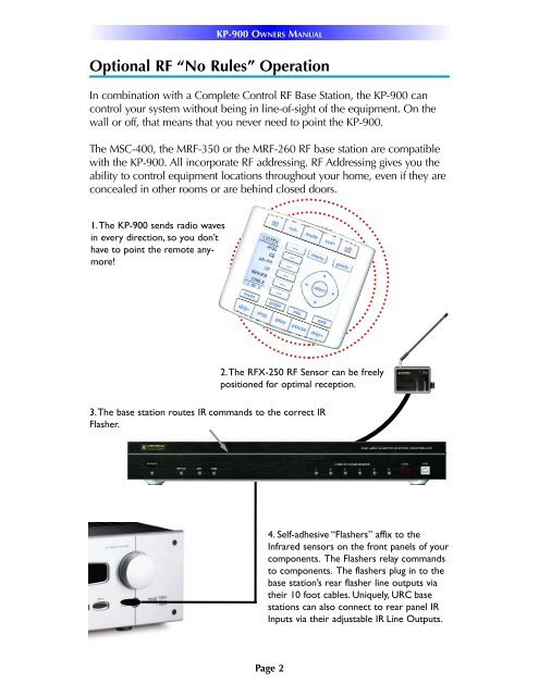 Owner's Manual - Universal Remote Control