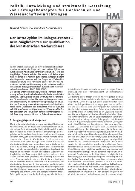 Heft 3 / 2010 - UniversitÃ¤tsVerlagWebler