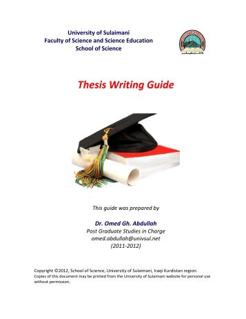 thesis writing guid thesis writing guid