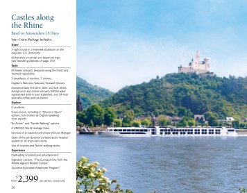 Castles along the Rhine - Uniworld River Cruises