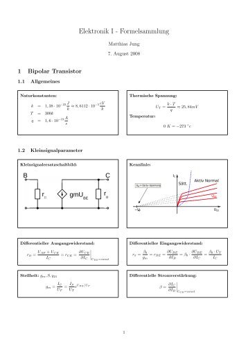 Formeln Elektrotechnik Plus + Formelsammlung Elektrotechnik