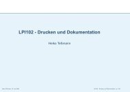 LPI102 - Drucken und Dokumentation - Unix-AG-Wiki