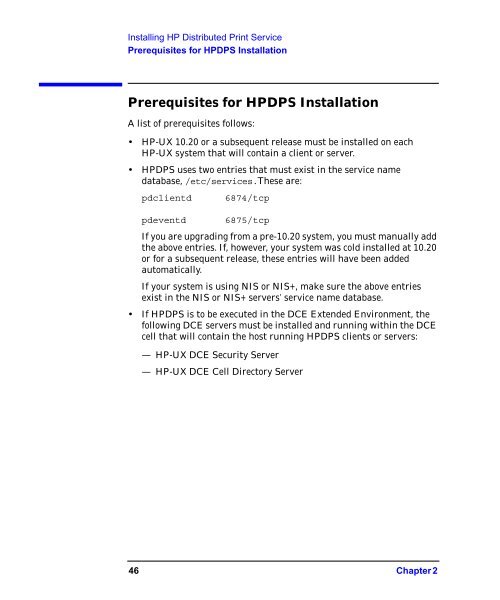 HP Distributed Print Service Administration Guide - Previous Directory