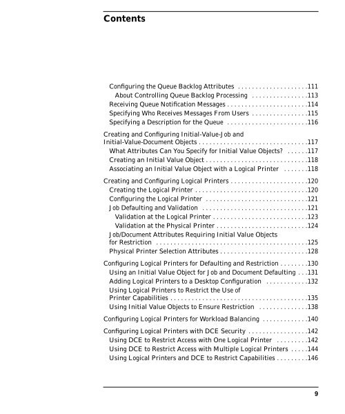 HP Distributed Print Service Administration Guide - Previous Directory