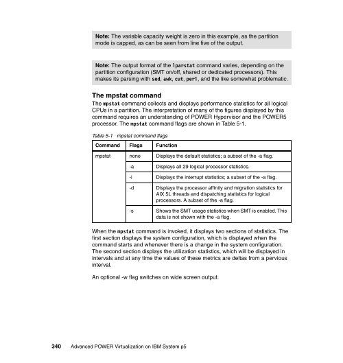 Advanced POWER Virtualization on IBM System p5 - Previous ...