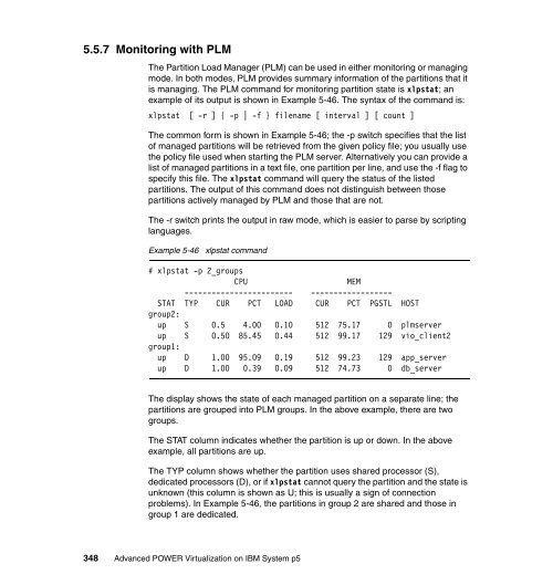 Advanced POWER Virtualization on IBM System p5 - Previous ...