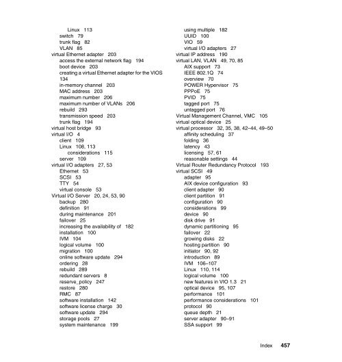 Advanced POWER Virtualization on IBM System p5 - Previous ...