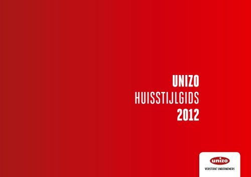 UNIZO Huisstijlgids 2012 - UNIZO.be