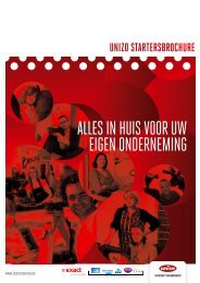 Download hier de Startersbrochure - UNIZO.be