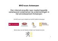 MVO-scan Antwerpen Een internet-enquête naar ... - UNIZO.be