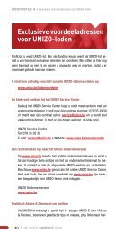 Exclusieve voordeeladressen voor UNIZO-leden - UNIZO.be