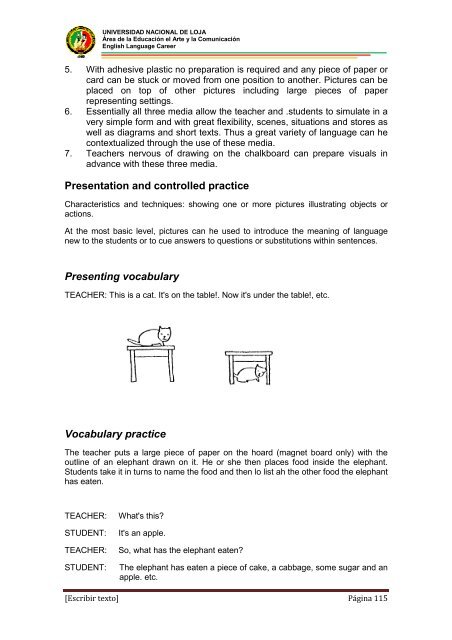 module 5 planning of the english language teaching-learning process