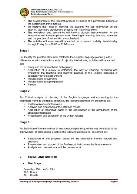 module 5 planning of the english language teaching-learning process