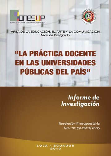 (pdf) libro la prÃ¡ctica docente en la universidades pÃºblicas