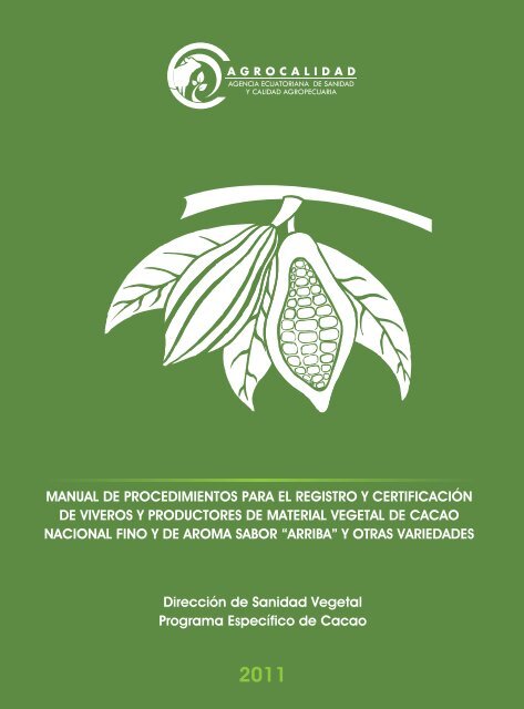 FOLLETO VIVEROS - cacao.indd