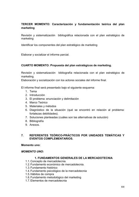 âEl Proceso de Mercadotecnia y la GestiÃ³n de ComercializaciÃ³n de ...