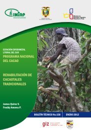 rehabilitaciÃ³n de cacaotales tradicionales - Universidad Nacional de ...