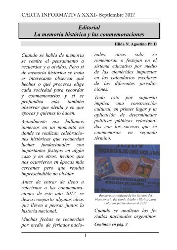 Carta informativa 31 - Universidad Nacional de La Matanza