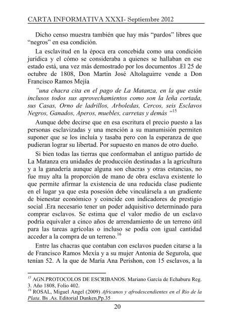 Carta informativa 31 - Universidad Nacional de La Matanza