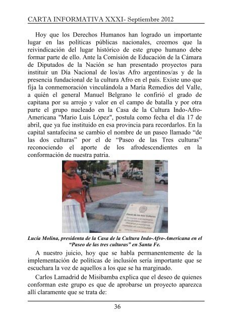 Carta informativa 31 - Universidad Nacional de La Matanza