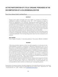 active participation of cyclic organic peroxides in the decomposition ...