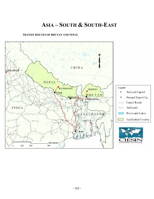 the challenges facing landlocked developing countries: a case study ...