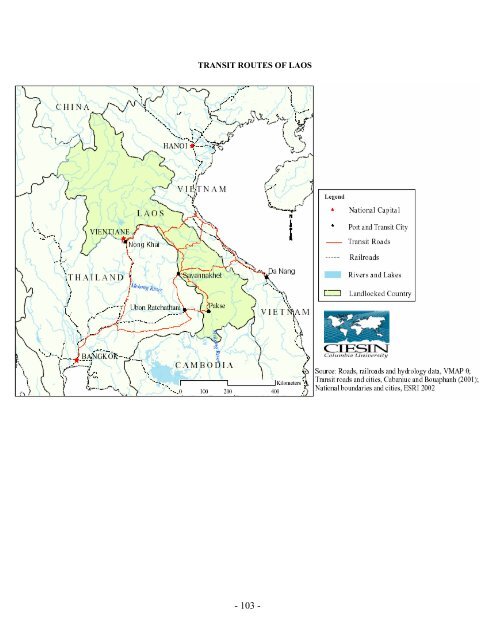 the challenges facing landlocked developing countries: a case study ...