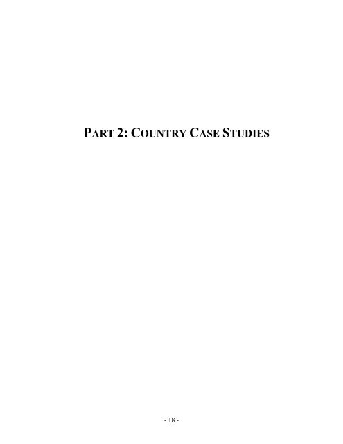 the challenges facing landlocked developing countries: a case study ...