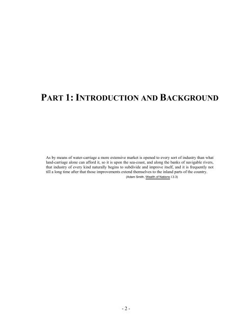 the challenges facing landlocked developing countries: a case study ...