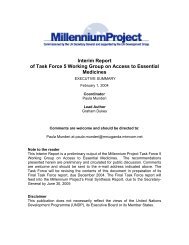 Interim Report of Task Force 5 Working Group on Access to ...