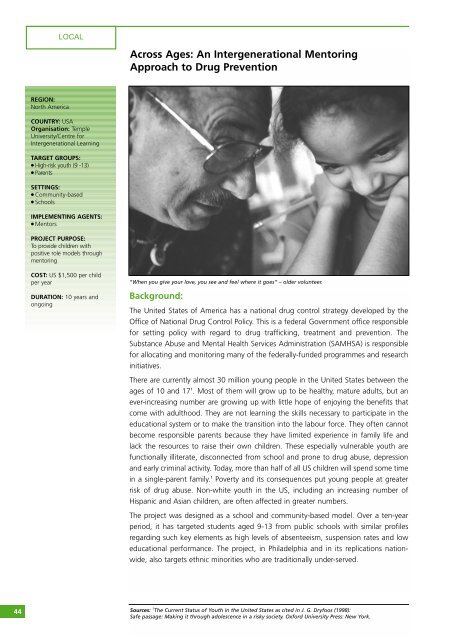 PDF (Lessons learned in drug abuse prevention: a global review)