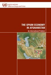 The opium economy in Afghanistan - United Nations Office on Drugs ...