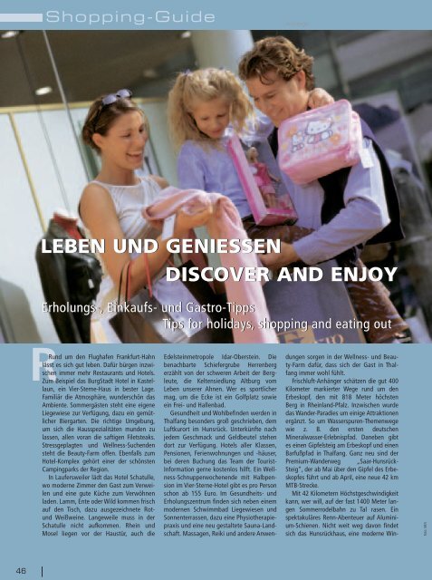 Mittsommer - HahnAirport Magazin