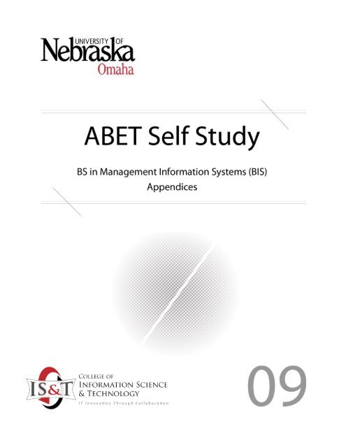 Bis Self Study Appendices University Of Nebraska Omaha Images, Photos, Reviews