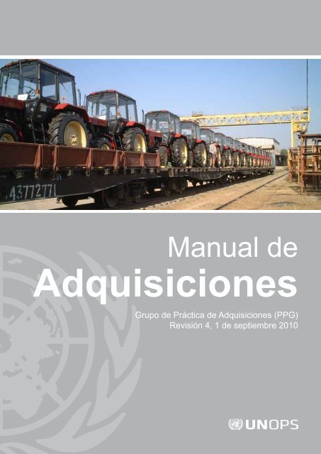 Manual de Adquisiciones - UNOPS