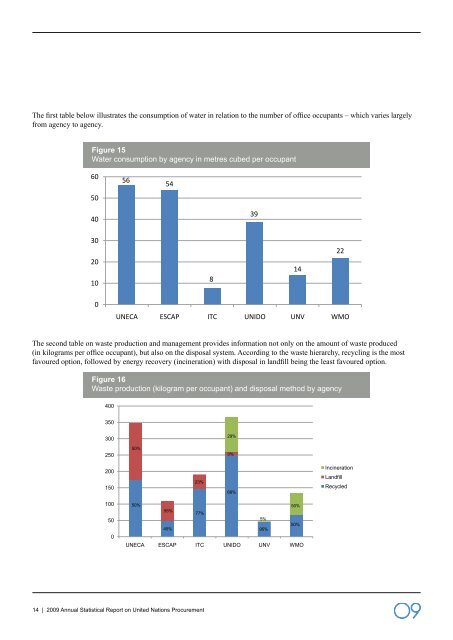 2009 Annual Statistical Report on United Nations Procurement