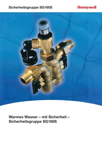 Warmes Wasser â mit Sicherheit â Sicherheitsgruppe SG160S