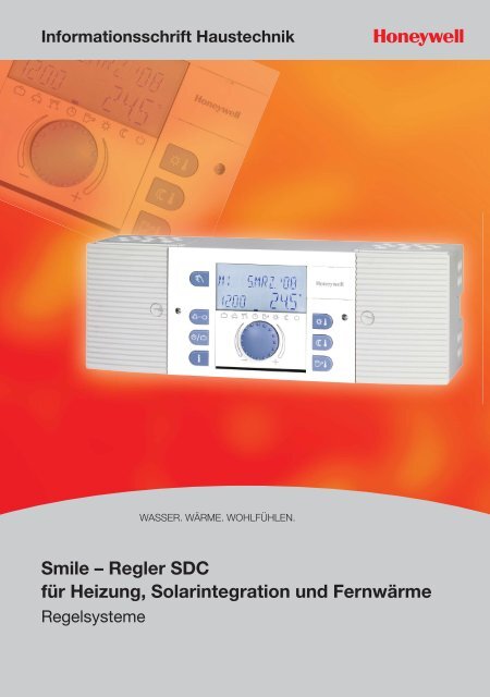 Smile â Regler SDC fÃ¼r Heizung, Solarintegration und FernwÃ¤rme