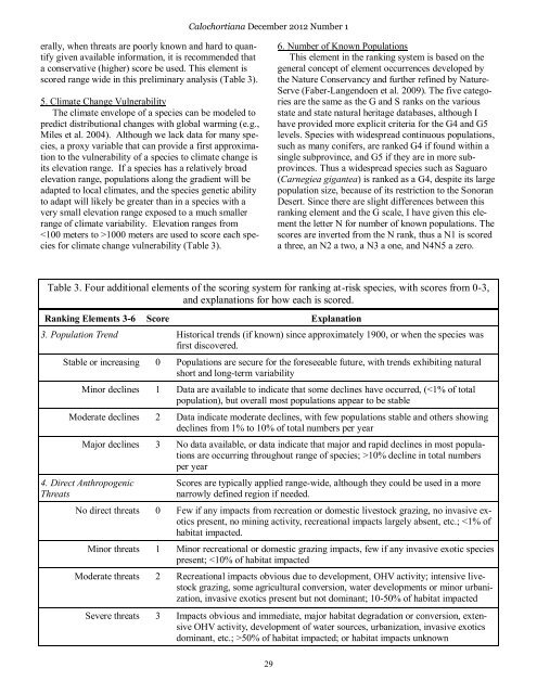 December 2012 Number 1 - Utah Native Plant Society