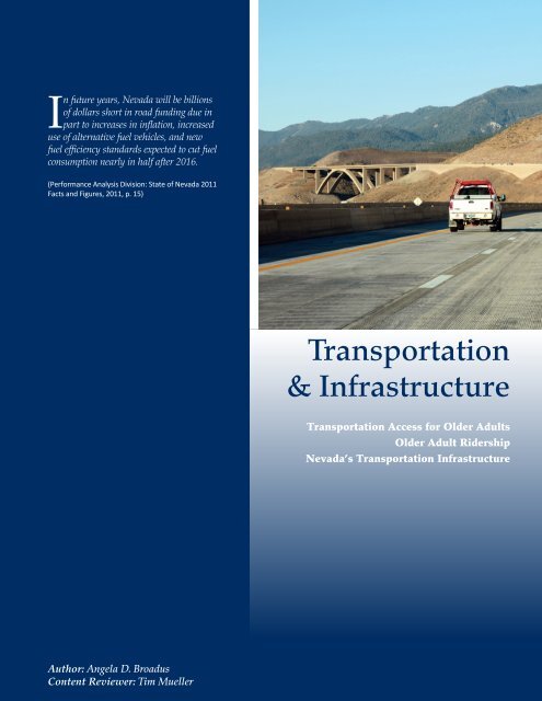 Transportation & Infrastructure - University of Nevada, Reno