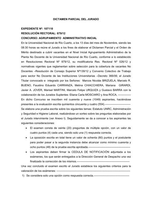 dictamen de la comisiÃ³n acadÃ©mica especial designada para actuar ...