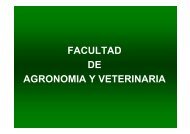 Facultad AgronomÃ­a y Veterinaria - UNRC