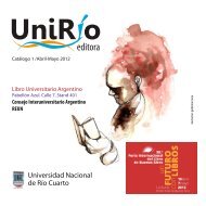 catalogo feria del libro para pageflip - Universidad Nacional de RÃ­o ...