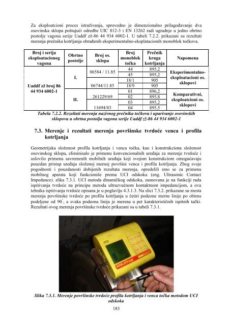 TEHNIÄKO-TEHNOLOÅ KI I EKONOMSKI POKAZATELJI ...