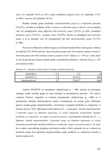 pedagog i nastavnik fiziÄkog vaspitanja u prevenciji nasilja u Å¡koli