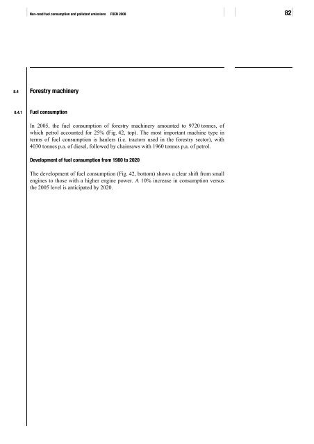 Non-road fuel consumption and pollutant emissions ... - BAFU - CH